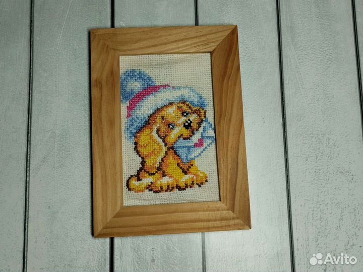 Вышивка крестиком готовая