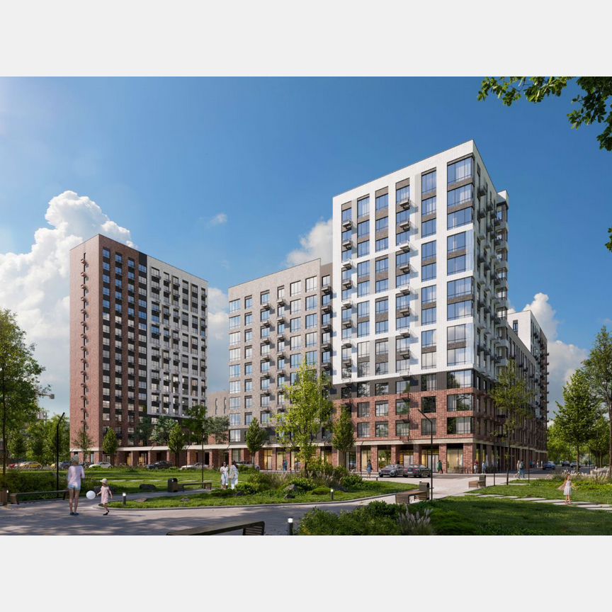 2-к. квартира, 54,4 м², 10/14 эт.