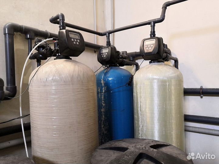 Промышленная система умягчения