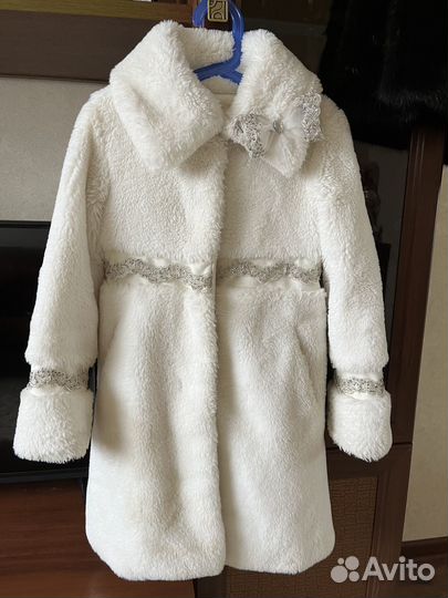 Искусственная шубка для девочки
