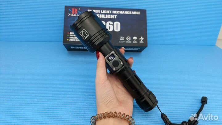 Фонарь X-Bal-G с индикатором профессиональный