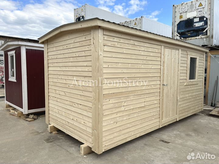 Вагончик с надежной крышей