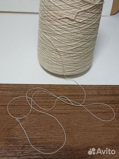 Бобинная стоковая пряжа, Италия, хлопок