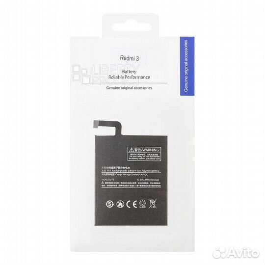 Аккумулятор Xiaomi Redmi 3/3S/3x/4x (Filling)