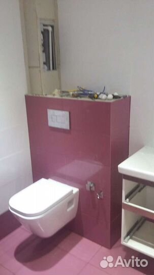 Укладка плитки ремонт сан узлов.услуги сан техника