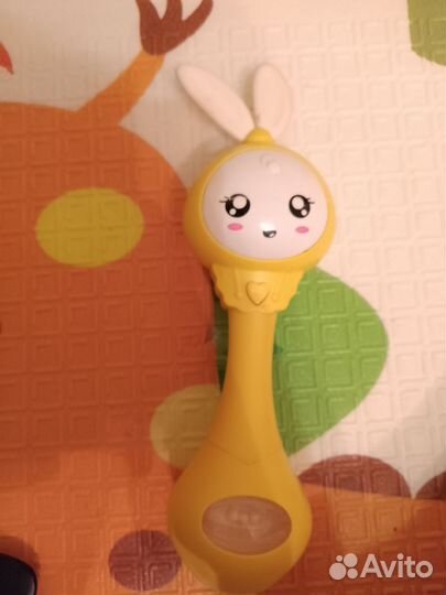 Погремушка музыкальная заяц