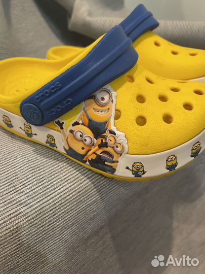 Crocs сабо детские c6 миньоны