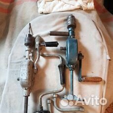 Дрель ручная, ключи И (Коловорот) СССР