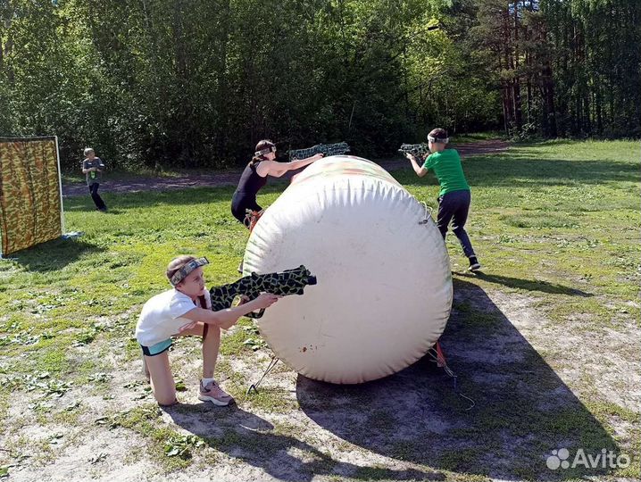 Лазертаг на выезде