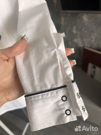 Блузка школьная 140 (две штуки)