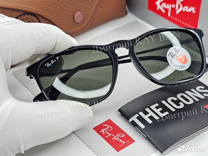 Очки Ray Ban 4187 Chris Polarized Classic Green