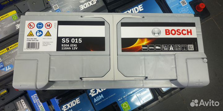 Аккумулятор 110Ач Bosch Германия 920А Сильвер