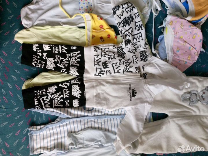 Детские вещи пакетом на мальчика от 0 - 1 года