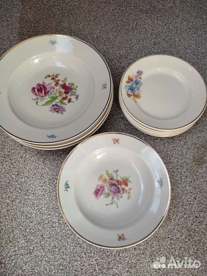 Набор столовой посуды СССР