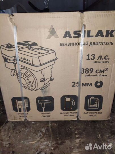 Двигатель бензиновый 13.0 л.с. Asilak