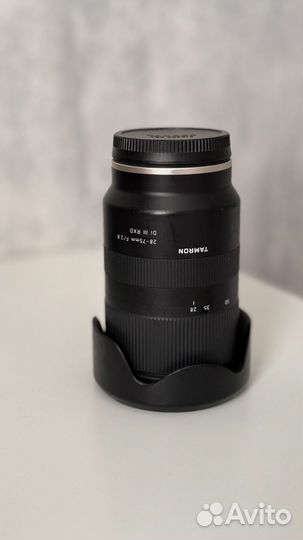 Объектив Tamron 28-75mm f/2.8 Di III RXD