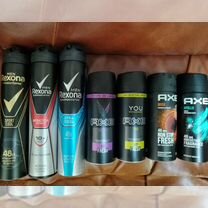 Дезодоранты и Антиперспиранты Axe и Rexona