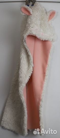 Шапка-шарф кошечка с ушками