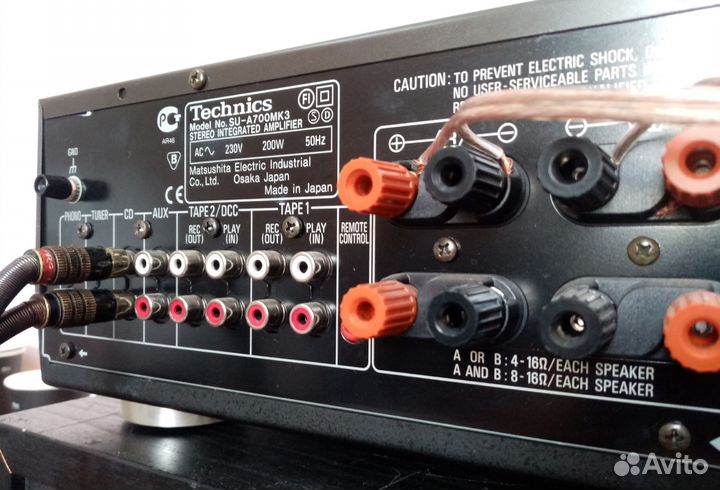 Усилитель и колонки Technics SU-A700MK3,SB-T100