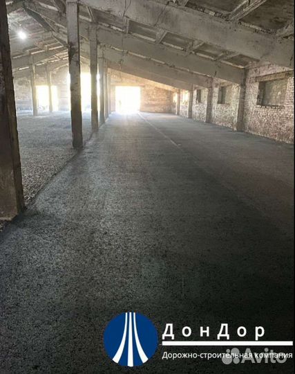 Асфальтирование ангаров под ключ