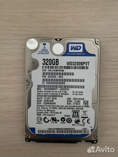 Жесткий диск 2,5