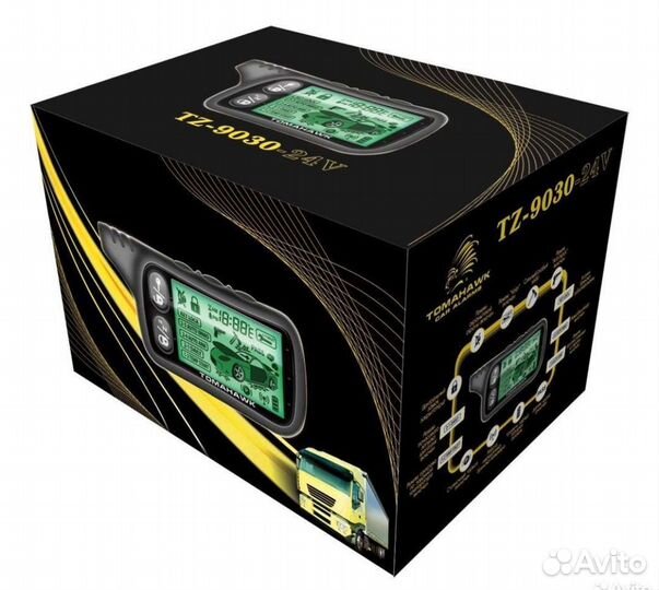 Автосигнализация c автозапускомtz-Tomahawk9030-24v