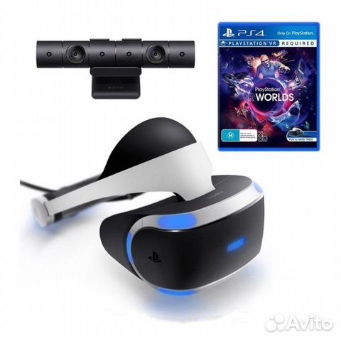 VR Шлем PlayStation 4 CUH-ZVR2 (Полный Комплект)