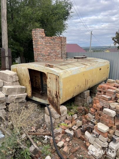 Бочка металлическая емкость под воду 8 кубов