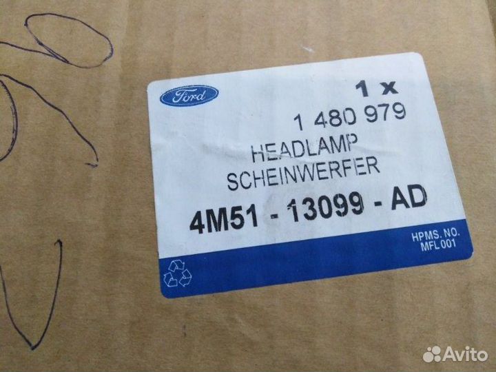 Фара правая Ford Focus Ii 2004 - 2008