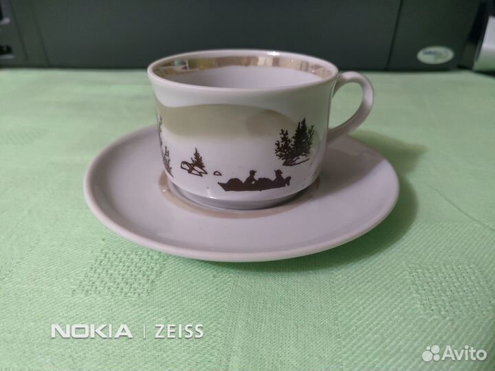 Кофейная пара фарфор