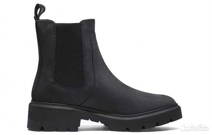 Timberland Women's Cortina Valley Chelsea Boot 'Black' (38)