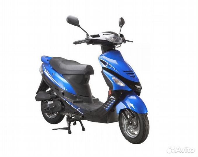 Скутер racer RC50QT-3 meteor синий