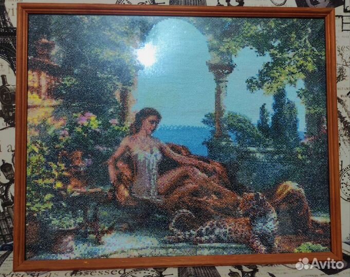 Картина вышитая крестом