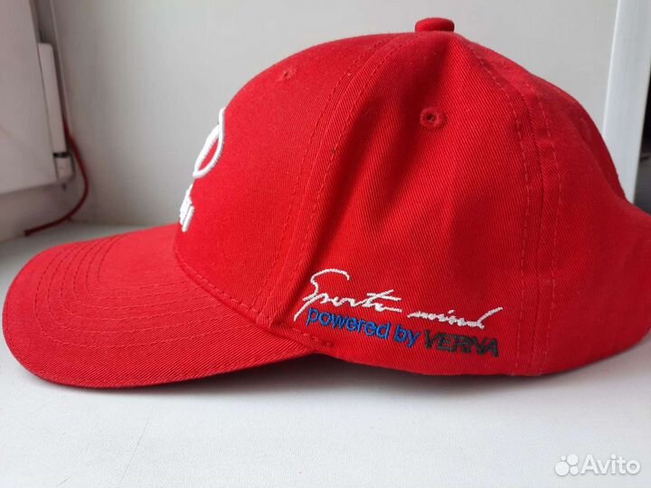 Бейсболка (кепка) Hyundai (хюндай) красная