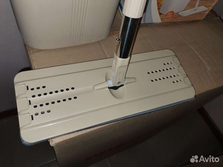 Швабра плоская с ведром