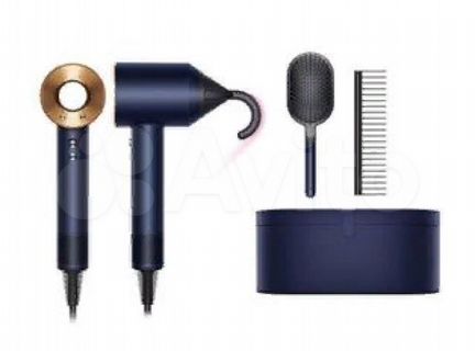 Dyson Hair Dryer HD07 Синий медный с 5 насадками в