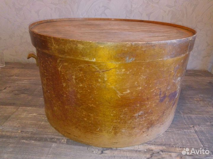 Шляпная коробка старинная