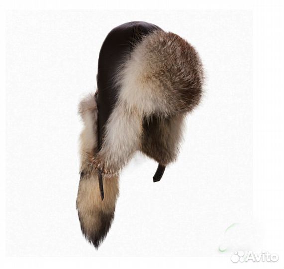 Шапка детская Нахаленок нат кожа мех лисы 50-54р