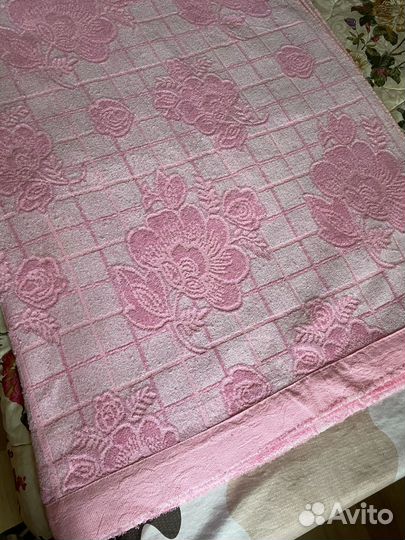 Простынь махровая