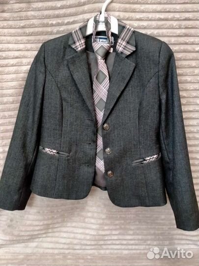 Пиджак школьный для девочки Sky lake