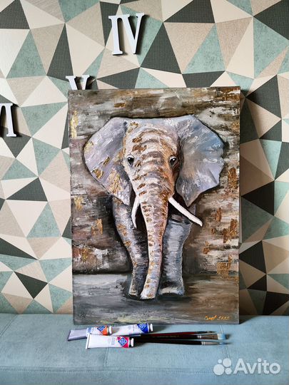 Картина маслом на холсте 