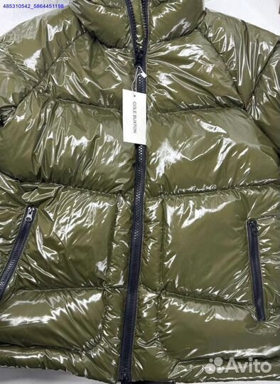 Пуховик Cole Buxton зеленый качество (Арт.53317)