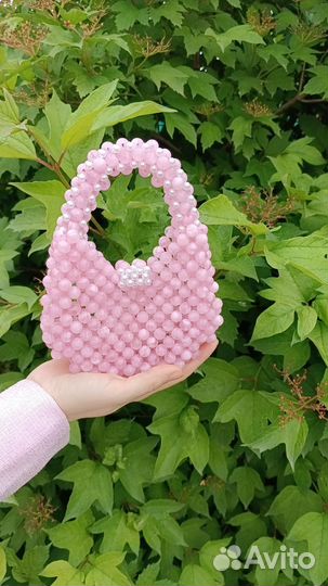 Сумка из бусин ручной работы