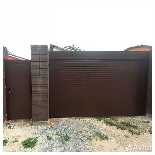 Ворота роллетные Алютех