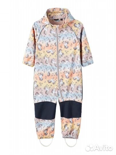 Комбинезон softshell на флисе 80,86,92 name it