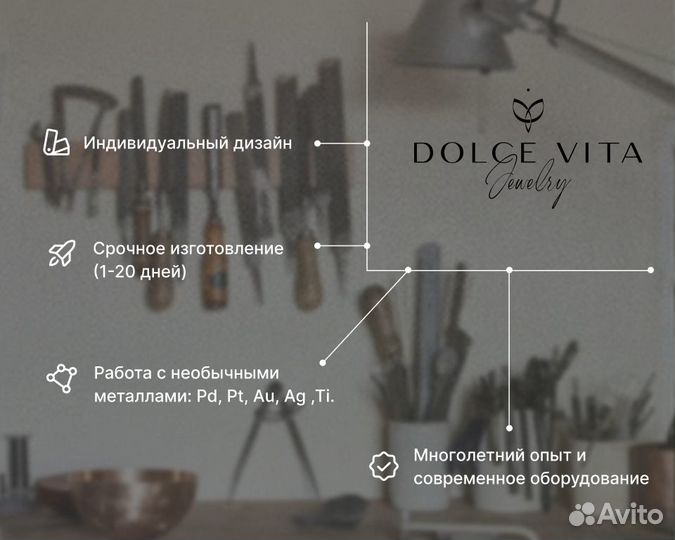 Кольцо с дорожкой из бриллиантов