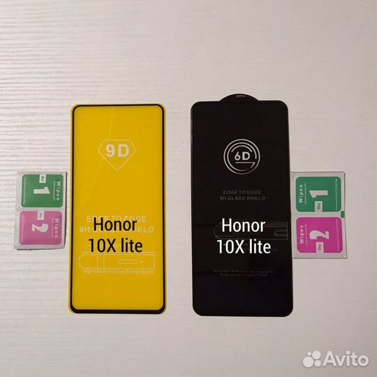 Чехол, стекло на honor 10x lite