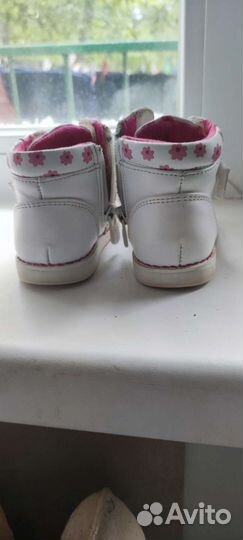 Сапожки для девочки демисезонные
