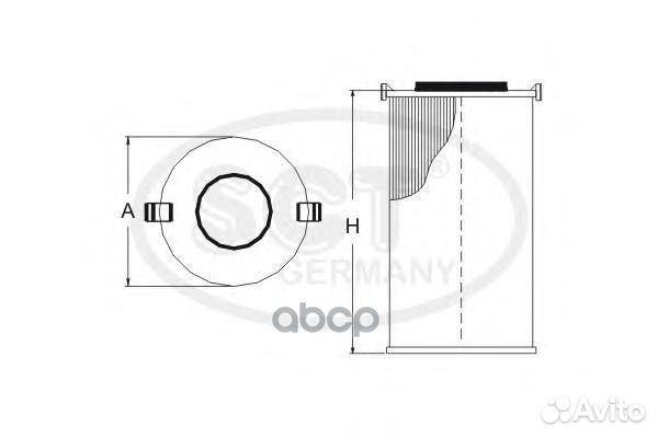 Фильтр салонный SA1125 SCT