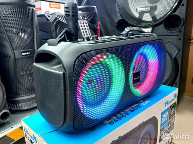 Большая Bluetooth колонка 250вт eltronic 20-04